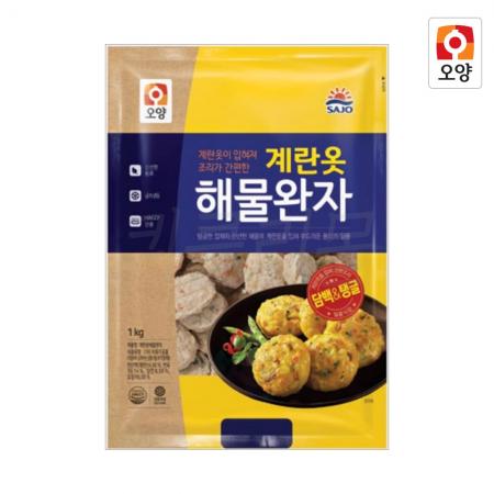 사조오양 계란옷 해물완자 1kg x 10개
