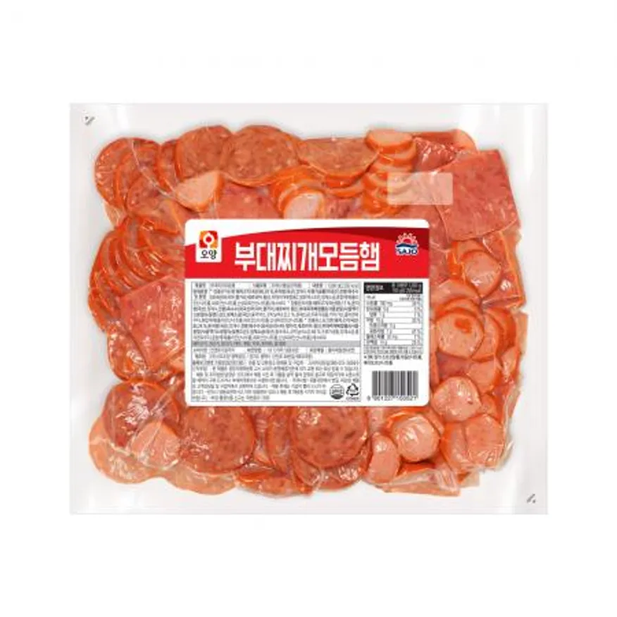 사조오양 부대찌개 모듬햄 1kg 이미지