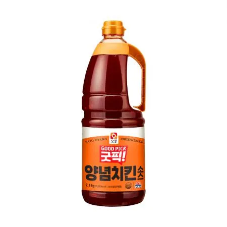 사조오양 굿픽 양념치킨 소스 2.1kg 청우 치킨양념