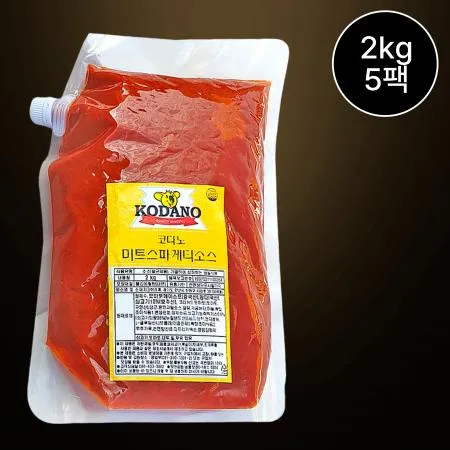 [5개/무료배송] 코다노 토마토미트스파게티소스 2kg 냉동 고기 파스타용 소스