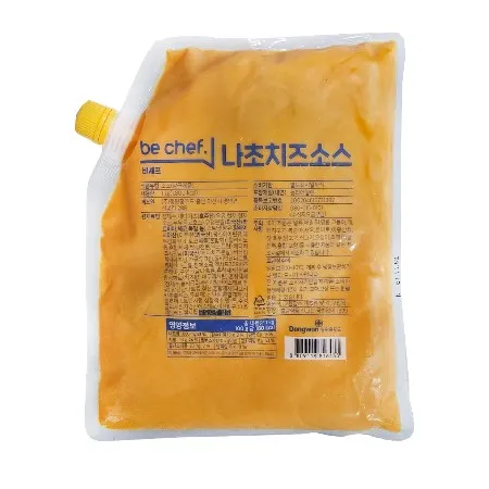 [5개/무료배송] 비셰프 비쉐프 나쵸치즈소스 1kg 냉장 나쵸칩 나초치즈 타코 이미지