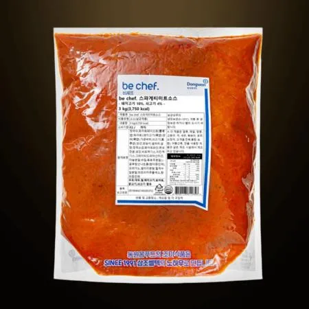 비셰프 동원 스파게티미트소스 3kg 냉장 토마토소스