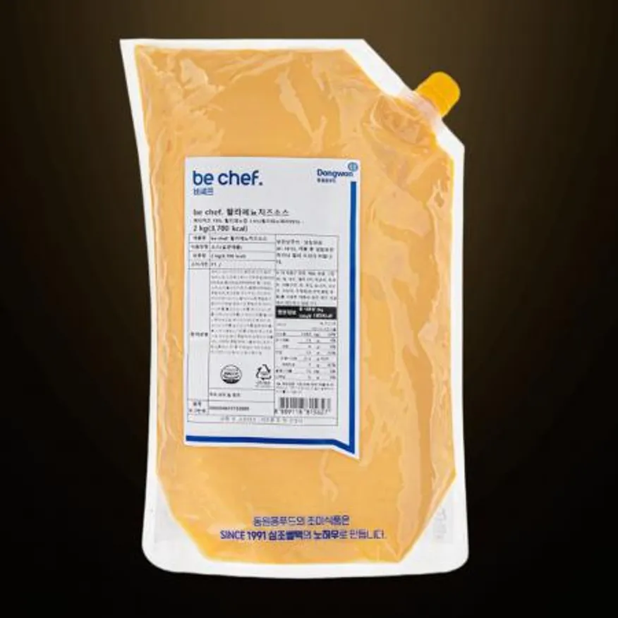 비셰프 비쉐프 동원 할라페뇨치즈소스 2kg 냉장 할라피뇨치즈 이미지
