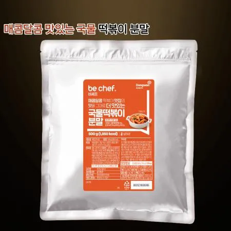 비셰프 비쉐프 동원 국물떡볶이분말 500g 국떡 떡볶이소스 실온보관