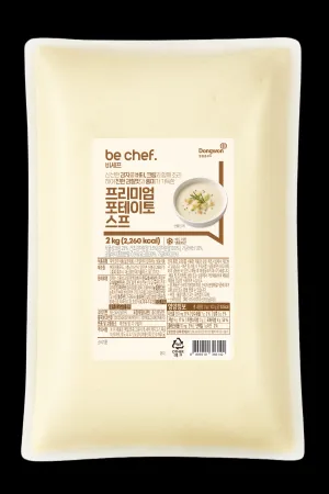 [D-2주문] [5개] 비셰프 프리미엄 포테이토스프 2kg 냉동 감자스프 크림스프 양식스프 이미지