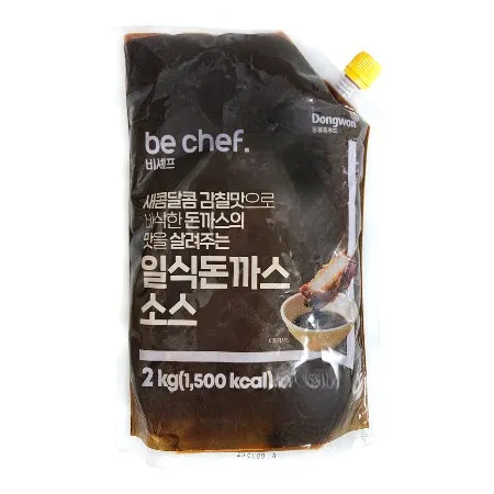 [5개] 비셰프 비쉐프 일식돈까스소스 2kg 새콤달콤 감칠맛 돈가스소스 이미지