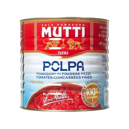 [6캔] 무띠 폴파챱 다진 토마토홀 2.5kg 찹토마토 토마토소스 파스타소스 이미지