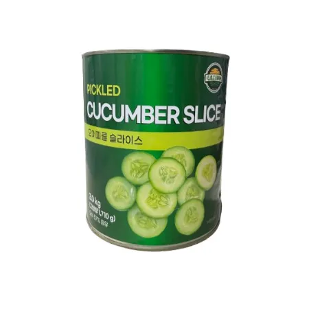 [6개] 지오씨팜 오이피클슬라이스 3kg 대용량 업소용 피클 이미지