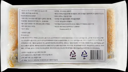 [20개] 튀김용 빵가루 새우튀김 후라이 30gx10 (1pack에 10마리) 냉동 새우튀김 이미지