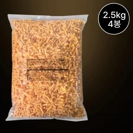 [4개/무료배송] 건국유업 레드체다 피자치즈 슈레드 2.5kg 냉장