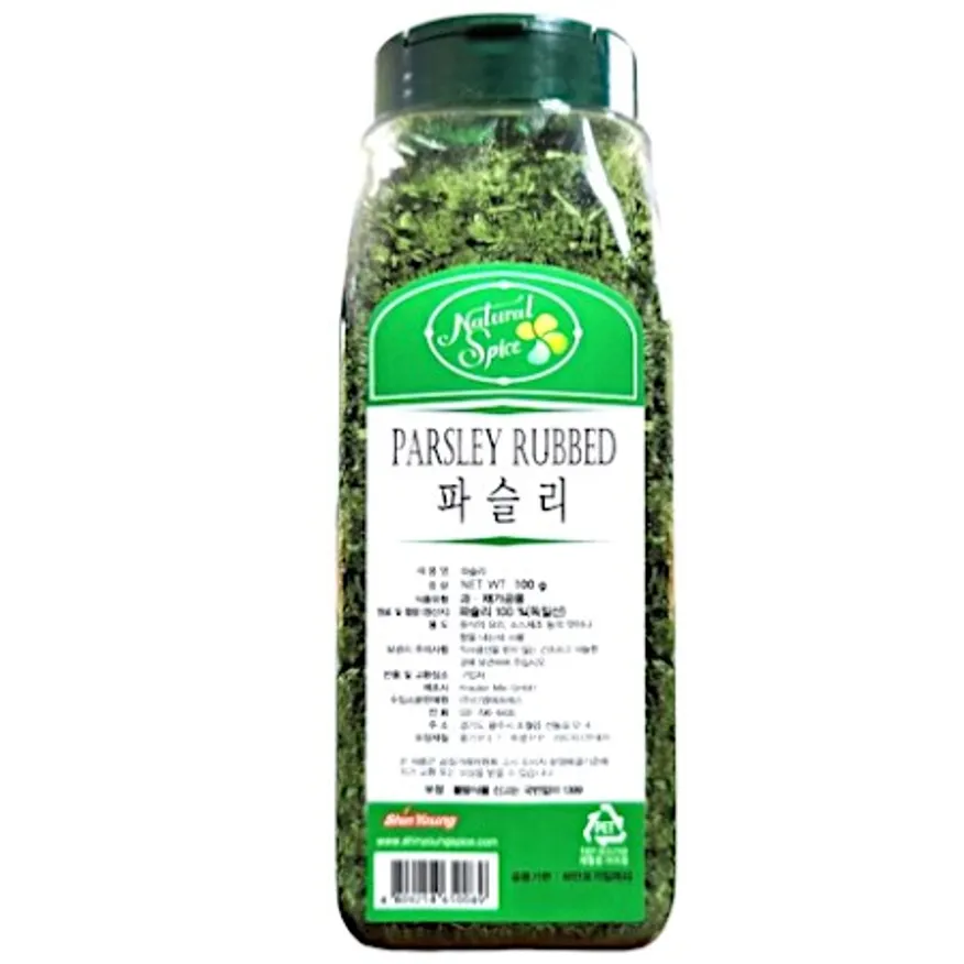 신영 파슬리 럽드 100g 파슬리 후레이크 뚜껑있음 이미지