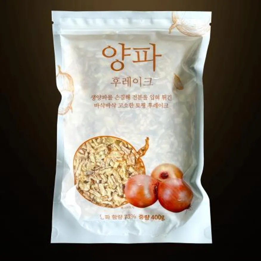 코우 튀긴 양파후레이크 양파73% 400g 샐러드 버거 토핑용 이미지