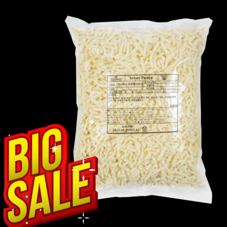 ●행사● [6봉/무료배송] 이너피스 모짜렐라피자치즈 (자연99.46%, 냉장, 2.5kg) 