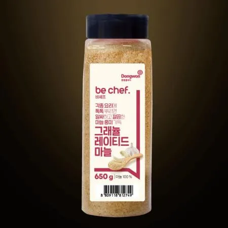 비셰프 동원 그레뉼레이티드마늘 650g 건조다진마늘