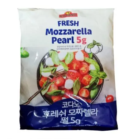 [4개/무료배송] 코다노 모짜렐라보코치니치즈 펄 1kg 냉동 한입 샐러드용 치즈 이미지