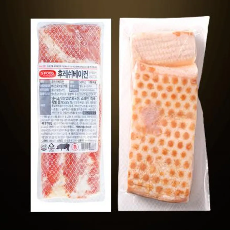 에쓰푸드 통베이컨 500g 냉동 요리용 베이컨 이미지