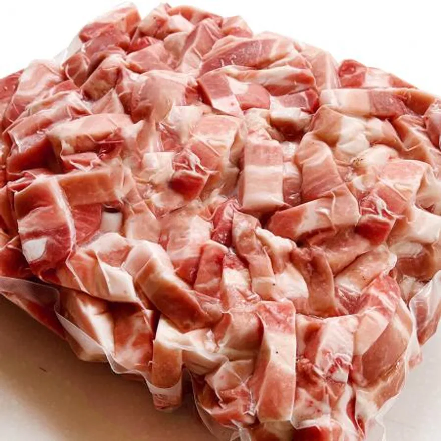 삼겹살 찌개용 3kg 대용량 업소용 캠핑 구이 이미지