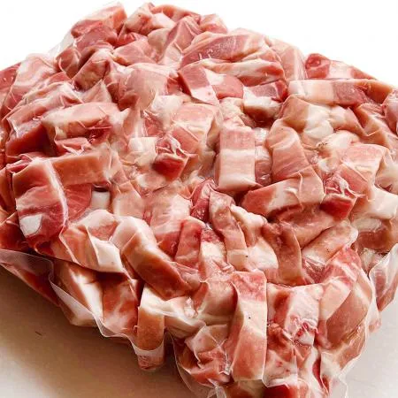 삼겹살 찌개용 3kg 대용량 업소용 캠핑 구이 이미지