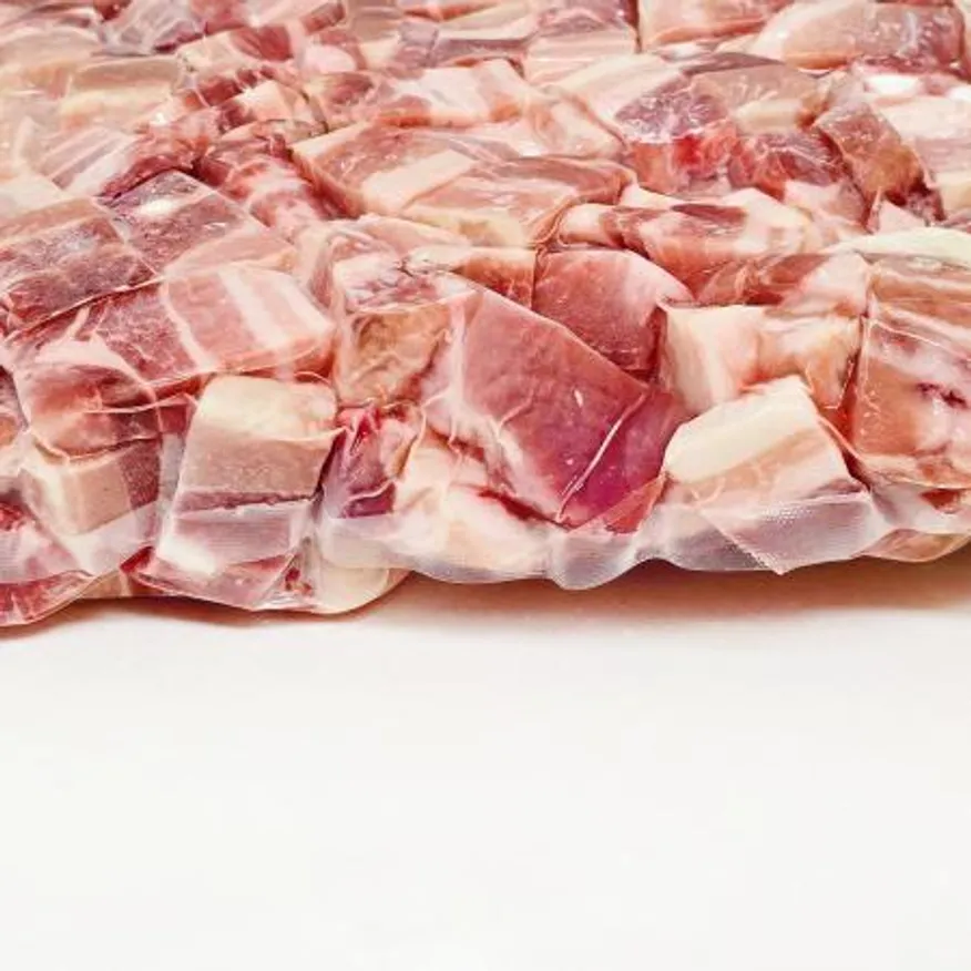 천지푸드 대용량 업소용 냉동 캠핑 구이 삼겹살(큐브모양) 5kg(내외) 이미지