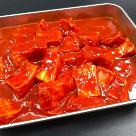 국내산 한돈 한입 양념 매운 쪽갈비 720g×2팩 이미지