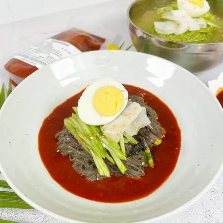 칡 동치미 육수 물냉면 칡냉면 10인분+양념장 500g  이미지
