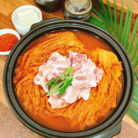 김치찜 삼겹 김치찌개 통김치찜700g+삼겹살300g 천지푸드 이미지