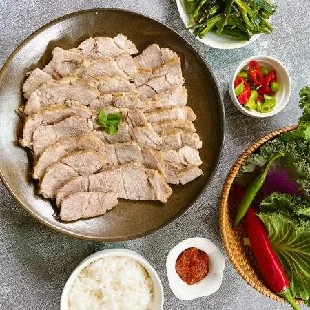 목살 수육용 500g 돼지고기 이미지