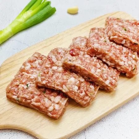 동그랑땡 500g X 2개 수제 떡갈비 햄버거 패티 돼지고기 천지푸드 이미지