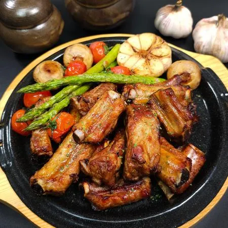 국내산 한입 쪽갈비 720g×4팩 천지푸드 양념쪽갈비 이미지