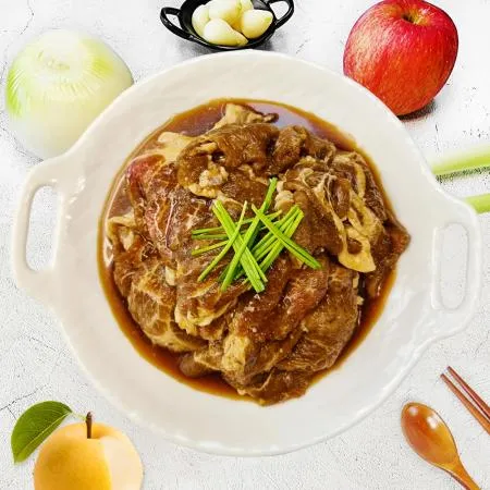 불고기 석쇠불고기 1kg 달콤한 간장 돼지 이미지