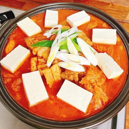 김치찜 삼겹 김치찌개 통김치찜700g+삼겹살300g 천지푸드 이미지