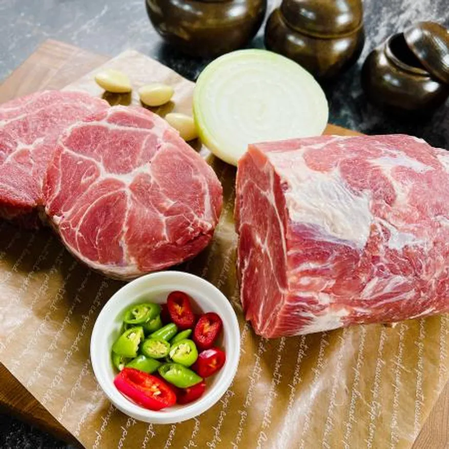 목살 수육용 500g 돼지고기 이미지