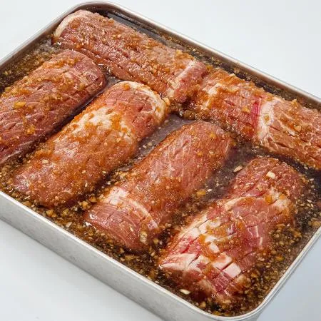 대용량 돼지왕구이 12대 5kg 돼지갈비 왕갈비 이미지