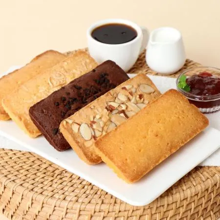 [맘스케이크] 플랫 파운드 케이크 50g 황치즈맛 40개 이미지