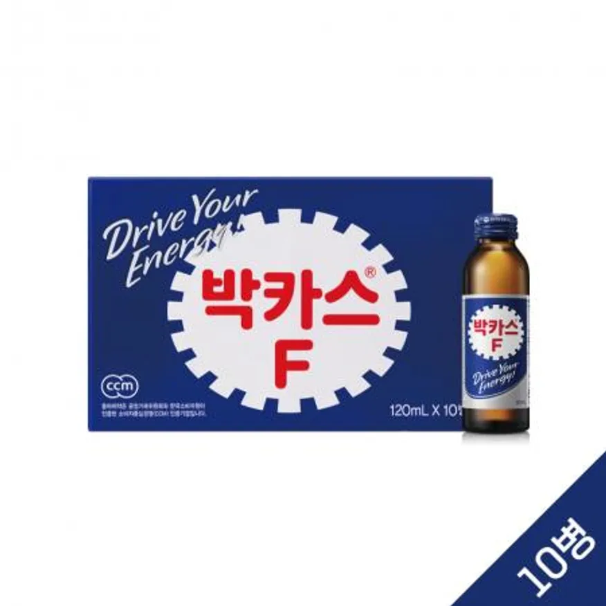 박카스F 120mlx10병 한박스 자양강장 에너지 음료세트 이미지