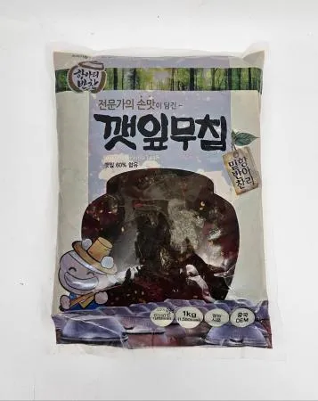 반찬(항아리,양념,깻잎,1kg)