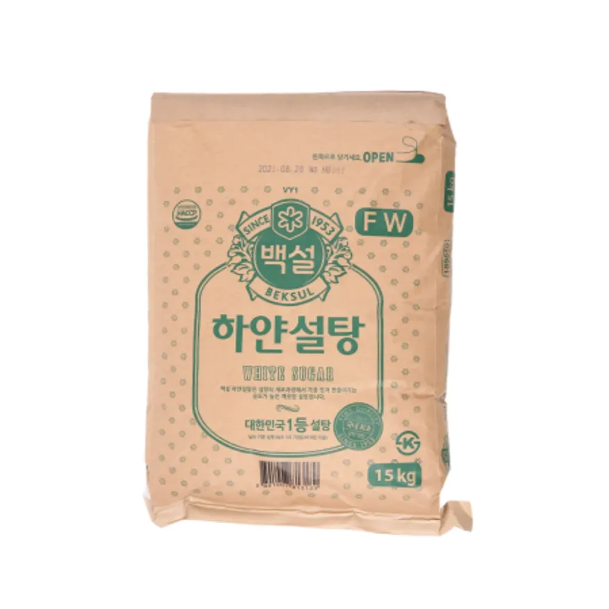 ★2월 첫구매★ 백설 하얀설탕 정백 15kg 이미지