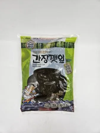 반찬(항아리,간장,깻잎,1kg)