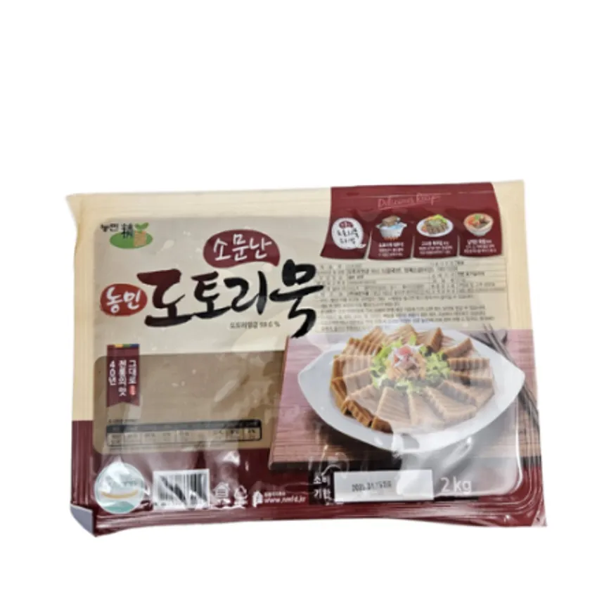 농민 도토리묵 2kg 이미지
