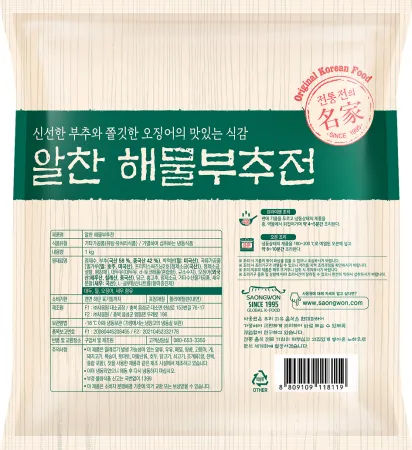 사옹원 알찬 해물부추전 1kg 이미지