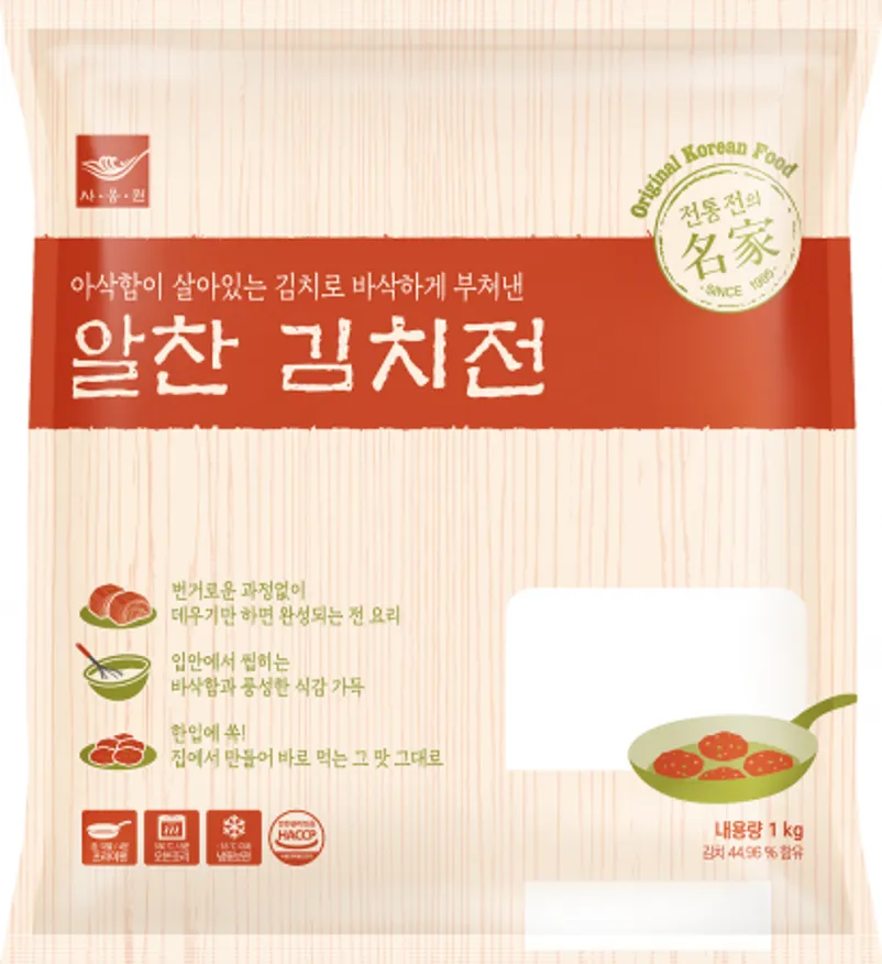 사옹원 알찬 김치전 1kg 이미지