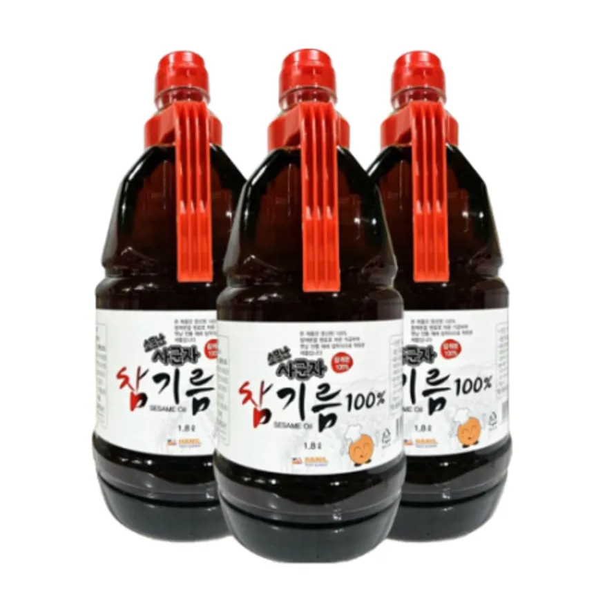 사군자 참기름 (100%) 1.8L 이미지