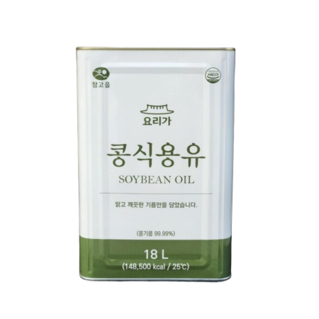 ★2월 첫구매★ 대두유 식용유 18L 대용량 식용유