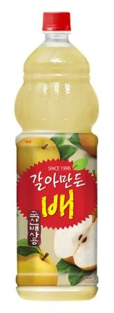 음료(갈아만든배,해태,1.5L)