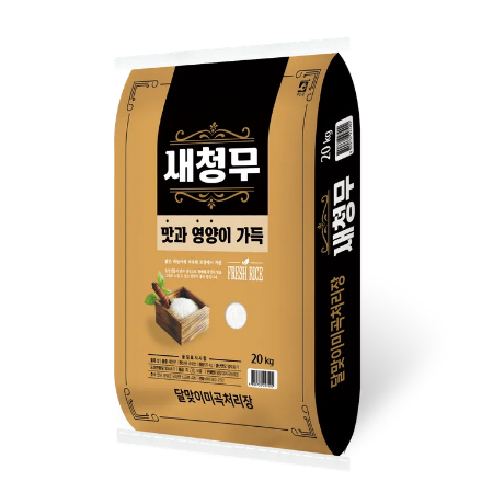 [25년 햅쌀] 새청무 쌀 20kg [상등급,단일품종]