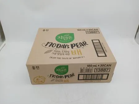 음료(웅진자연은배박스,180ml*30 이미지