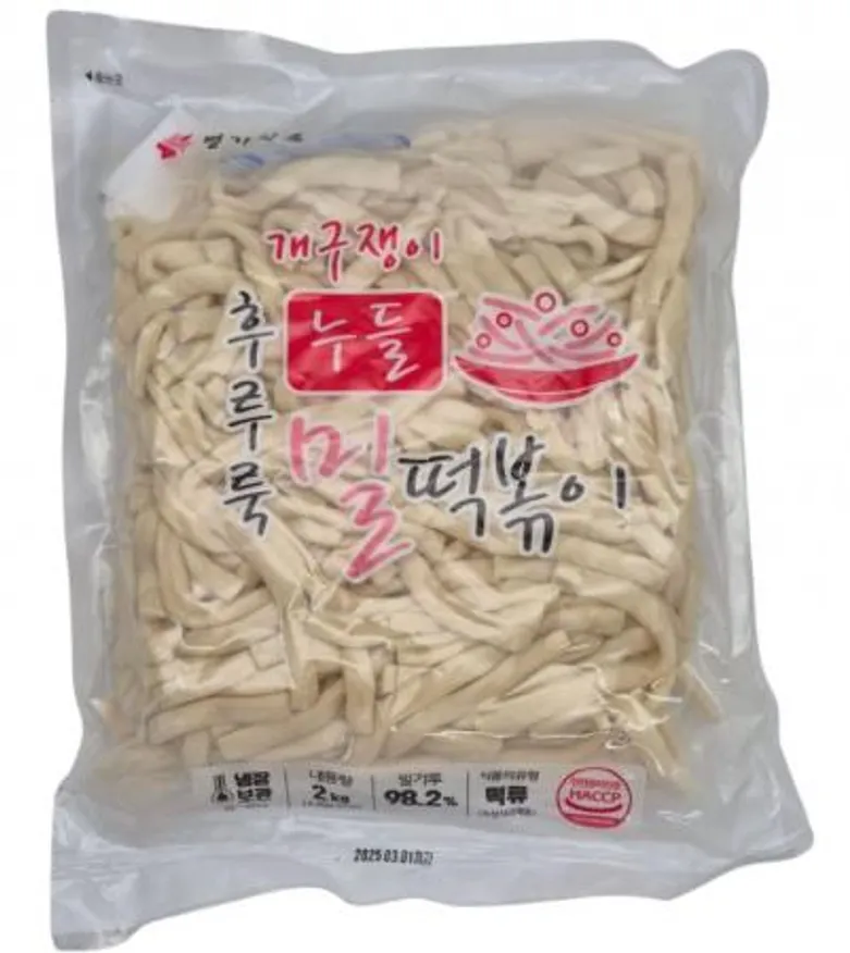 별가 누들밀떡볶이떡 2kg 이미지