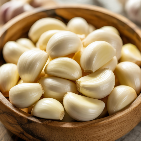 깐마늘 1kg (중,국내산)