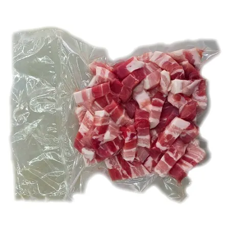 수입산/한입삼겹살구이용,큐브1.5cm컷팅/냉동/500g/3팩