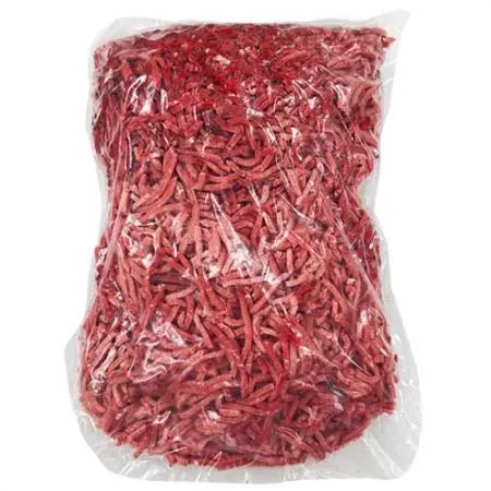호주산 우둔육회, 수입육회 5mm 5kg 1팩